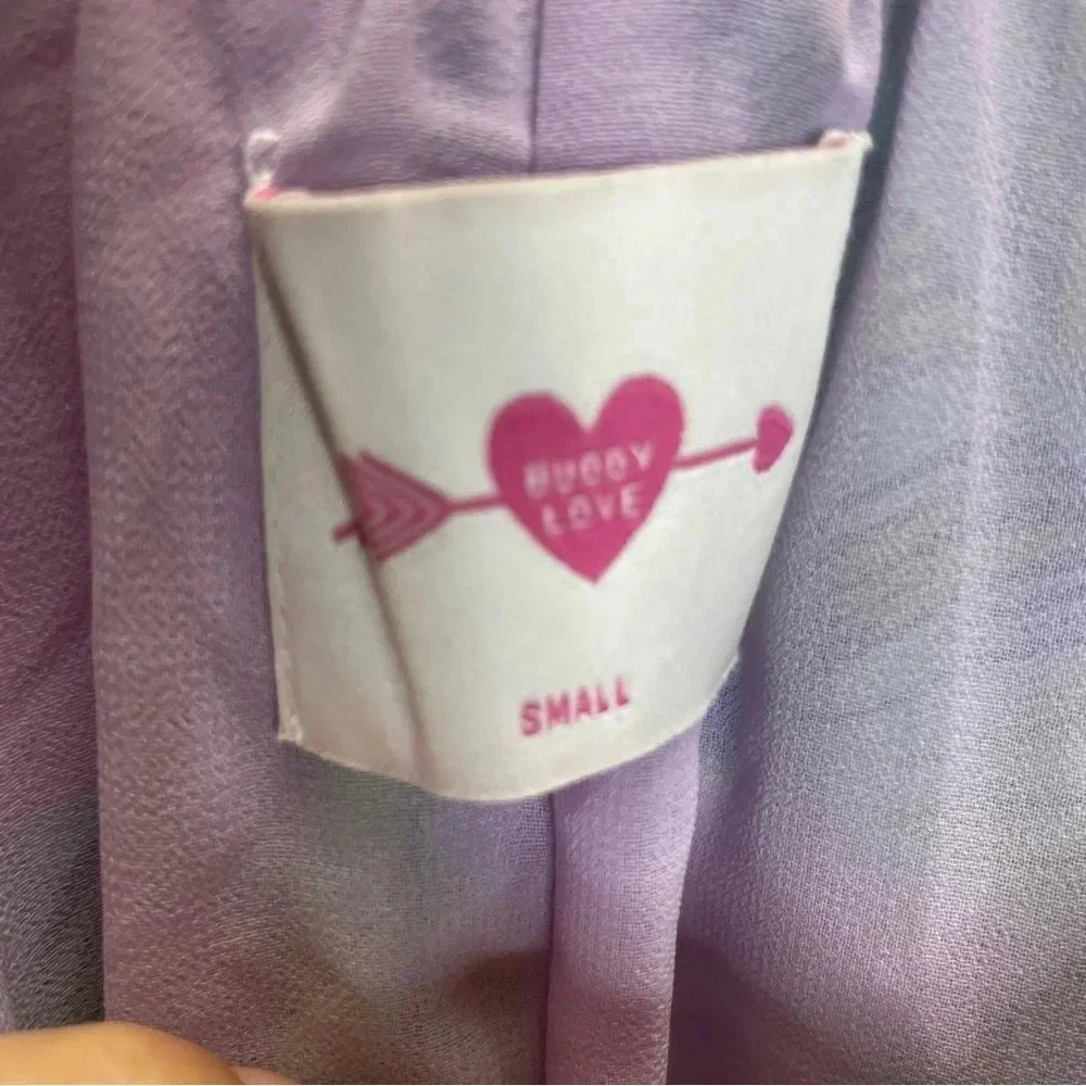 Buddy Love Floral Lightweight Spaghetti Strap Hawaiian Beachy Maxi Dress - Picture 6 of 7